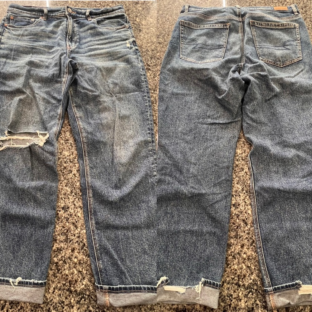 Women’s American Eagle Super High-Rise Straight Jeans - Size 12R
